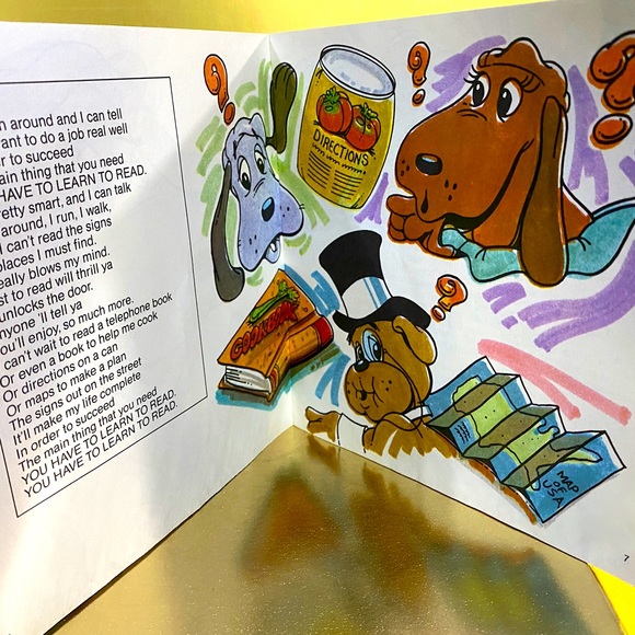 POUND PUPPIES VINTAGE 1985 IN FUN FROM A TO Z FULL COLOR BOOK 24 PAGE - Picture 9 of 15